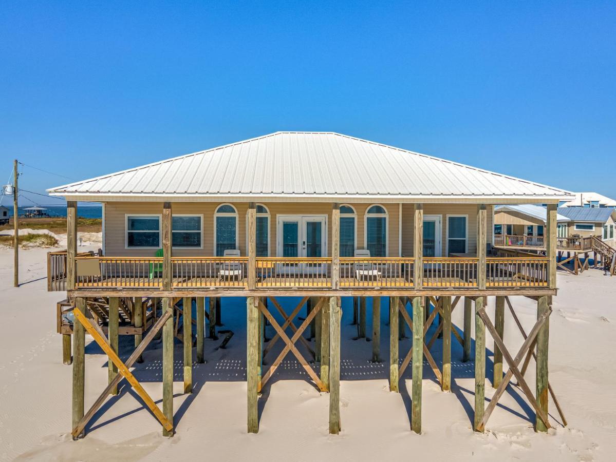Marisol - Pet Friendly And Gulf Front! Enjoy The Large Deck With Amazing Views! Home Dauphin Island Zewnętrze zdjęcie