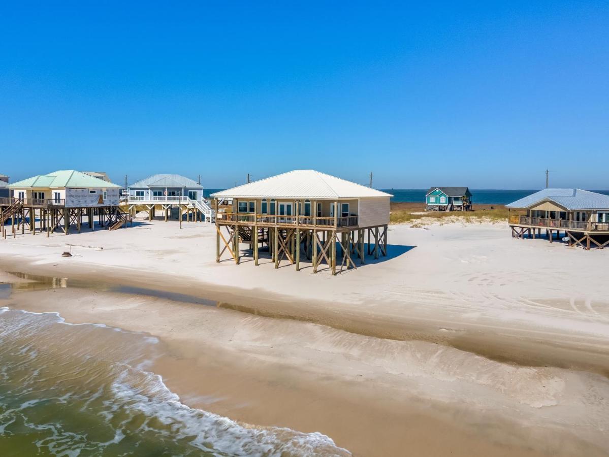 Marisol - Pet Friendly And Gulf Front! Enjoy The Large Deck With Amazing Views! Home Dauphin Island Zewnętrze zdjęcie