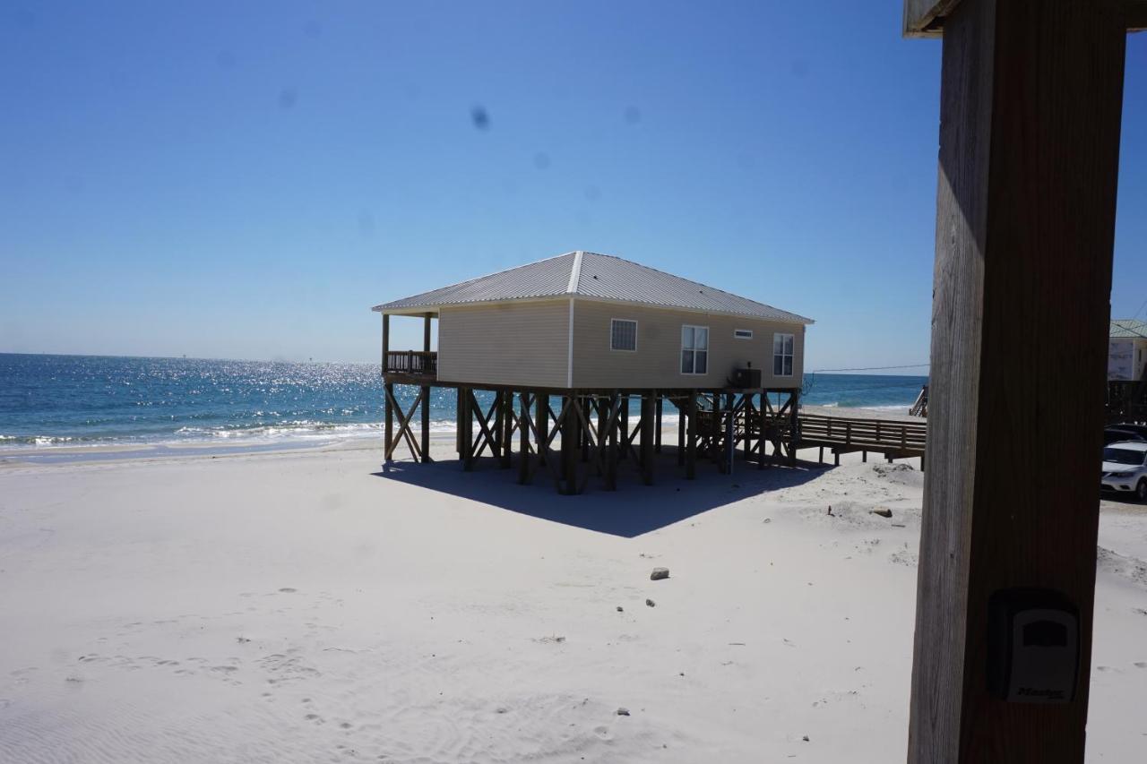 Marisol - Pet Friendly And Gulf Front! Enjoy The Large Deck With Amazing Views! Home Dauphin Island Zewnętrze zdjęcie