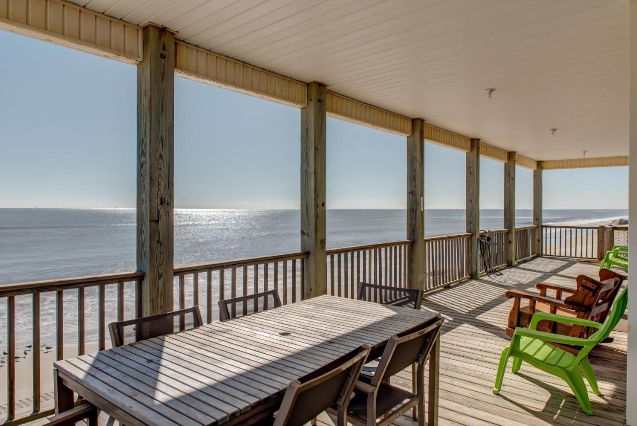 Marisol - Pet Friendly And Gulf Front! Enjoy The Large Deck With Amazing Views! Home Dauphin Island Zewnętrze zdjęcie