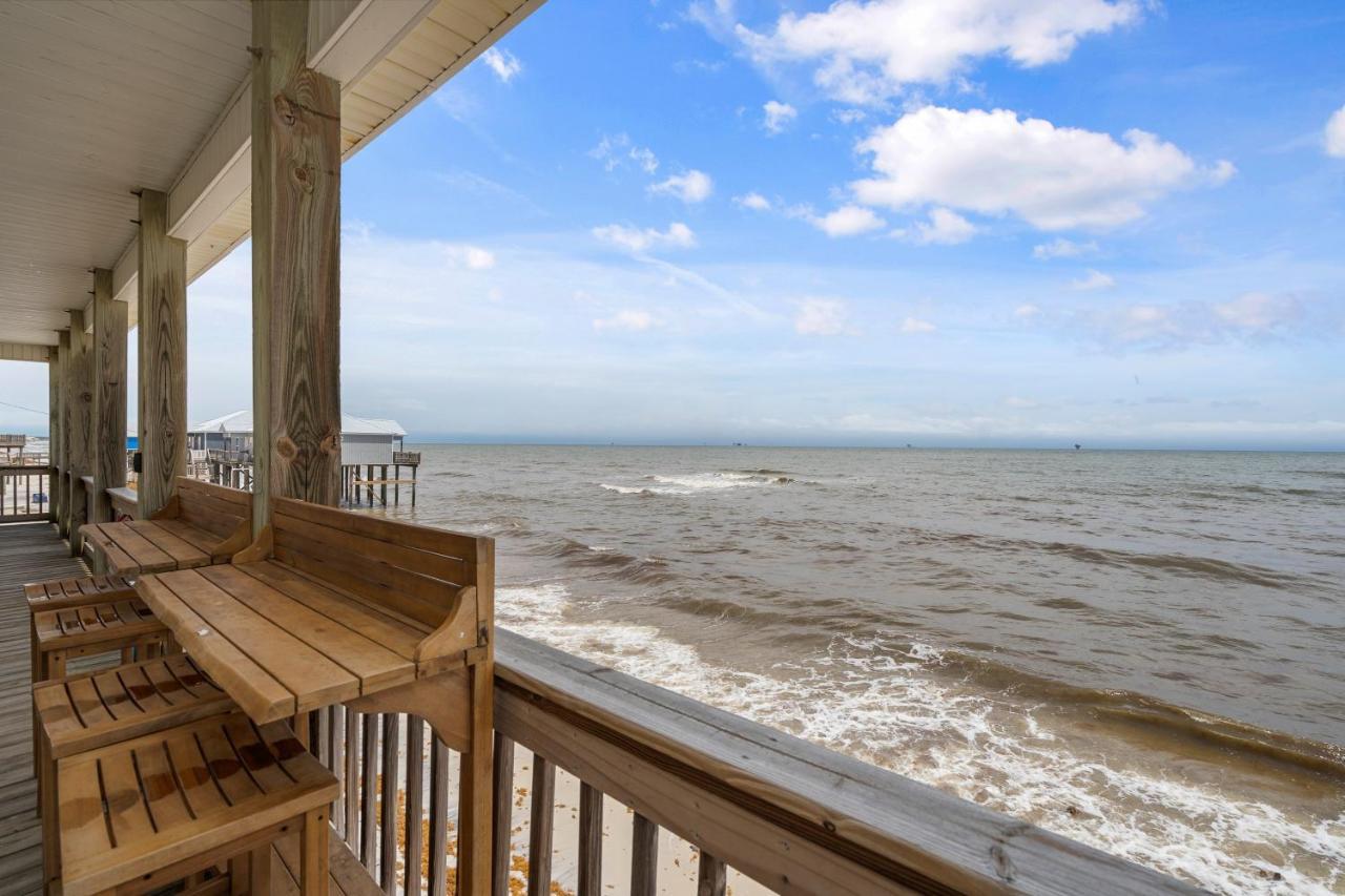 Marisol - Pet Friendly And Gulf Front! Enjoy The Large Deck With Amazing Views! Home Dauphin Island Zewnętrze zdjęcie