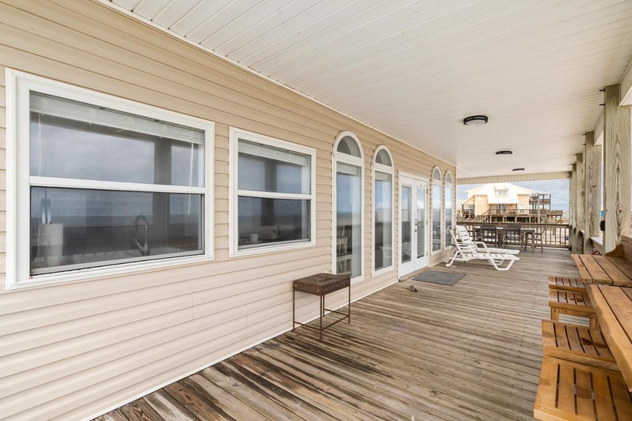 Marisol - Pet Friendly And Gulf Front! Enjoy The Large Deck With Amazing Views! Home Dauphin Island Zewnętrze zdjęcie
