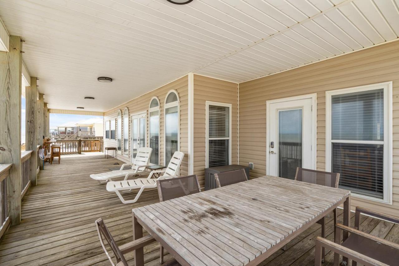 Marisol - Pet Friendly And Gulf Front! Enjoy The Large Deck With Amazing Views! Home Dauphin Island Zewnętrze zdjęcie