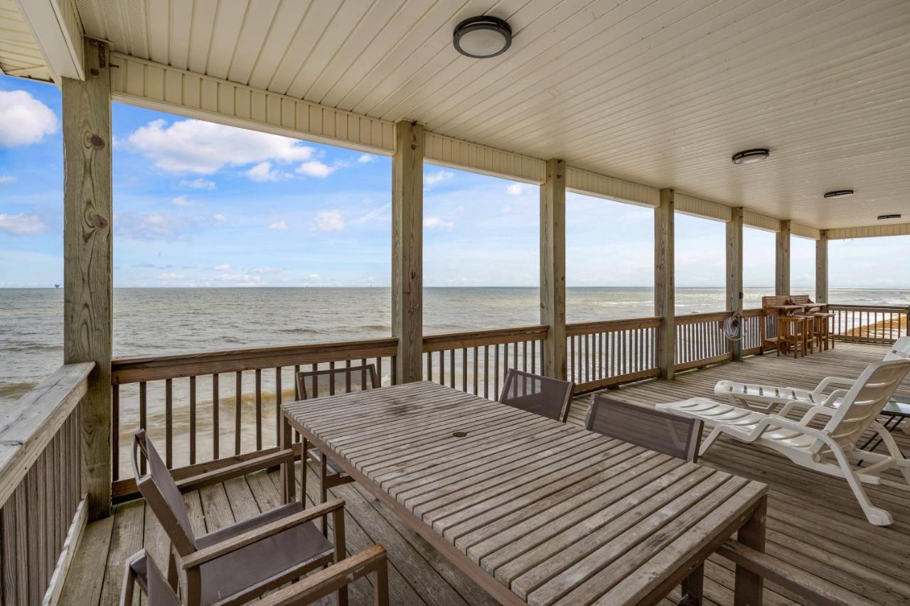 Marisol - Pet Friendly And Gulf Front! Enjoy The Large Deck With Amazing Views! Home Dauphin Island Zewnętrze zdjęcie