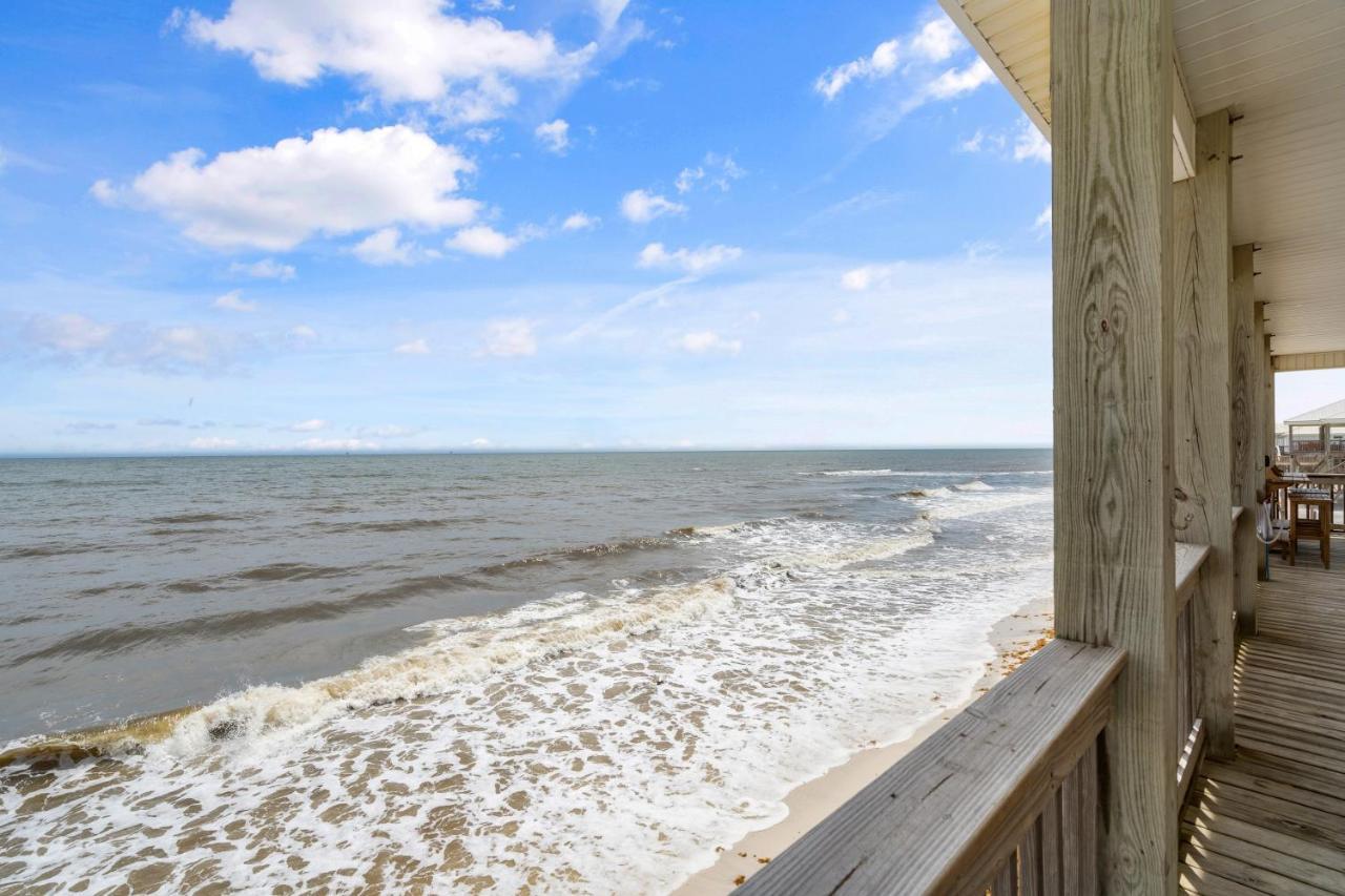 Marisol - Pet Friendly And Gulf Front! Enjoy The Large Deck With Amazing Views! Home Dauphin Island Zewnętrze zdjęcie